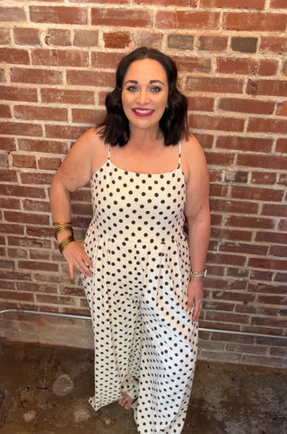 Polka Dot Jumpsuit