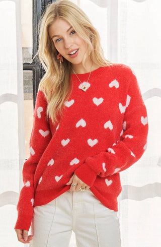 Heart Cutesy Sweater