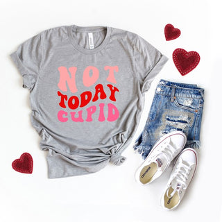 Not Today Cupid Retro Short Sleeve Graphic Tee