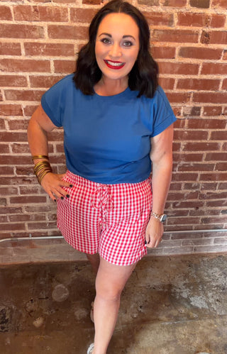 Gracious Gingham Shorts