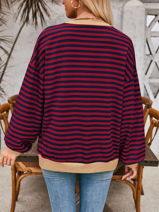 Skylar Striped Long Sleeve Top (Multiple Colors Available)