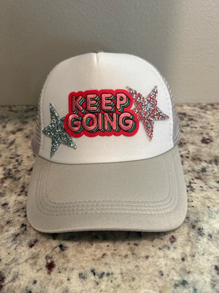 Keep Going Trucker Hat