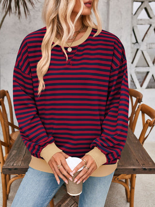 Skylar Striped Long Sleeve Top (Multiple Colors Available)