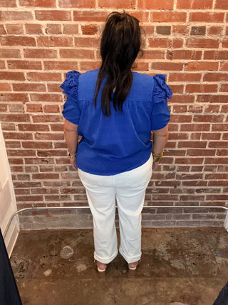 Kimber Eyelet Top