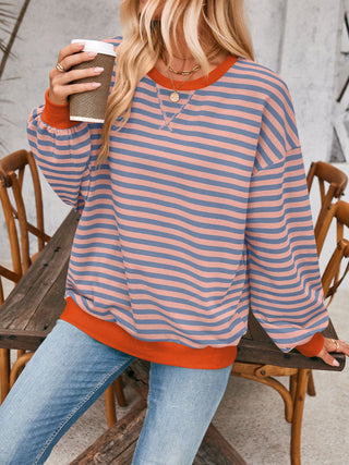 Skylar Striped Long Sleeve Top (Multiple Colors Available)