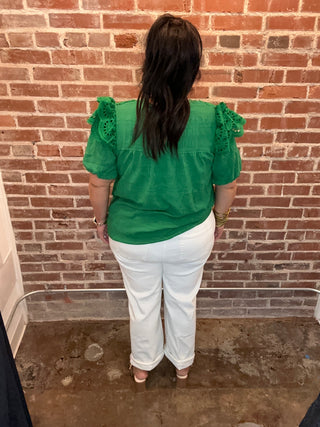 Kimber Eyelet Top