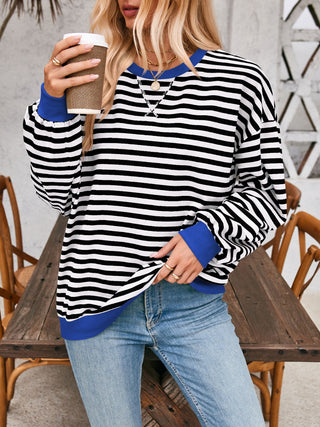 Skylar Striped Long Sleeve Top (Multiple Colors Available)