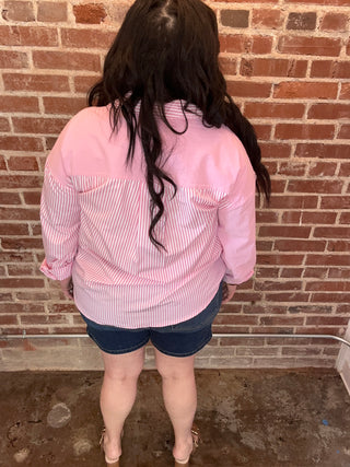 Judy Blue 2 Button Mid Length Dad Shorts