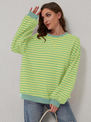 Skylar Striped Long Sleeve Top (Multiple Colors Available)