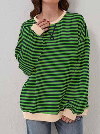 Skylar Striped Long Sleeve Top (Multiple Colors Available)