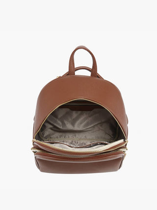 Simone Round Backpack w/ Front Pocket