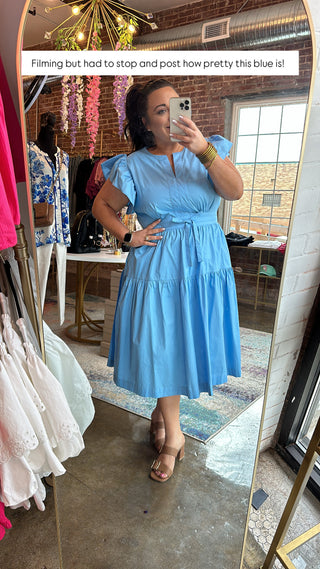 A Chic Midi Dress