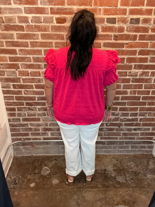 Kimber Eyelet Top