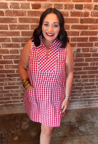 Glorious Gingham Dress