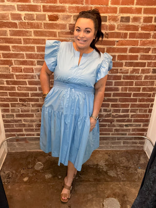 A Chic Midi Dress