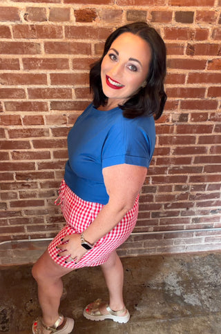 Gracious Gingham Shorts