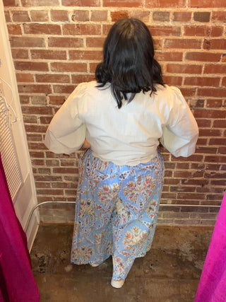 Boho Wide Leg Pants