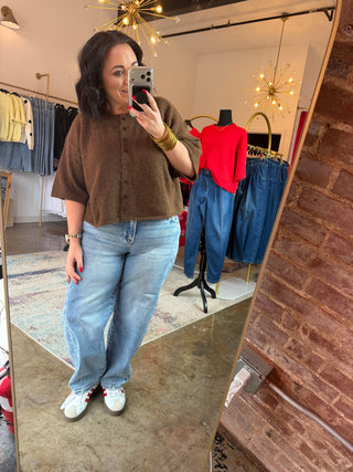 Risen Jeans High Rise Barrel Jeans