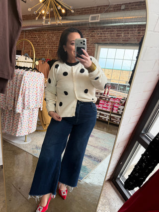 Polka Dot Cardigan