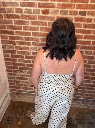 Polka Dot Jumpsuit