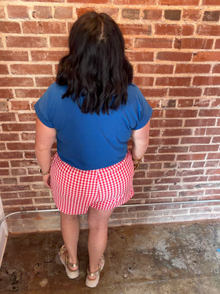 Gracious Gingham Shorts