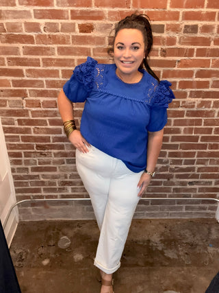Kimber Eyelet Top