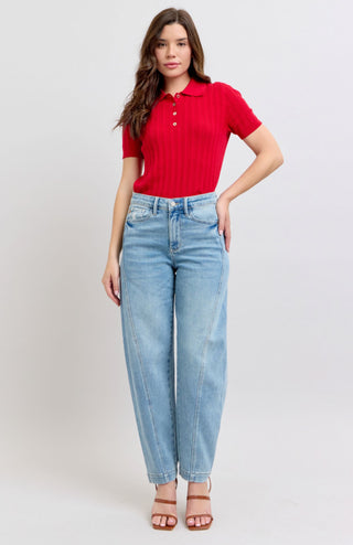 Judy Blue Barrel Jeans