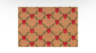 Holiday Trellis Doormat