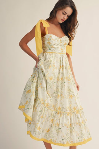 Garden Party Tiered Dress L Garden Party Tiered Dress L