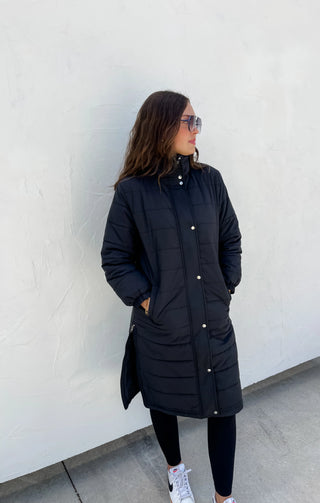 Lennon Long Puffer Coat