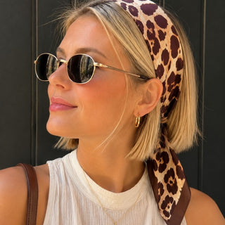 Leopard Print Scarf