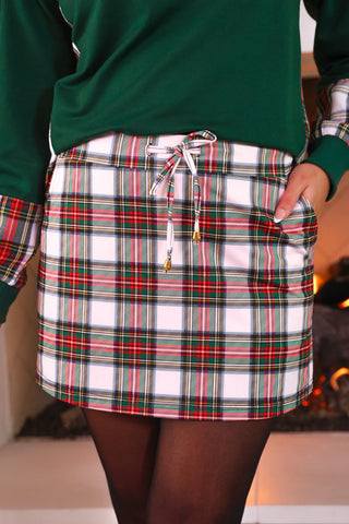Savannah Plaid Skort