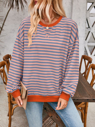 Skylar Striped Long Sleeve Top (Multiple Colors Available)