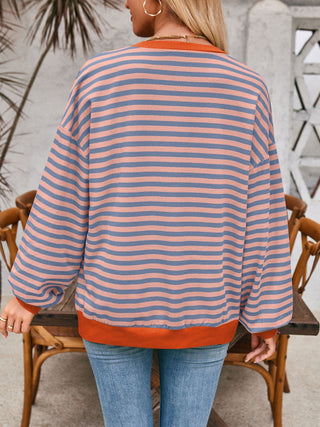 Skylar Striped Long Sleeve Top (Multiple Colors Available)