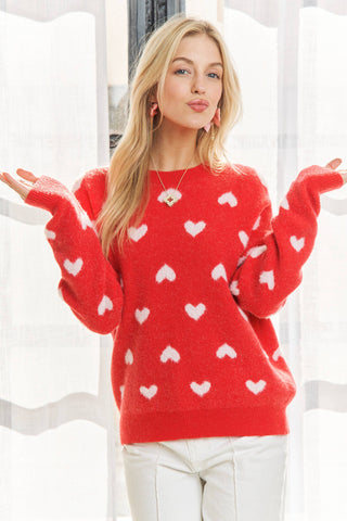 Heart Cutesy Sweater