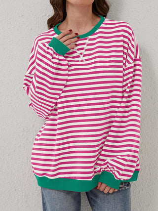 Skylar Striped Long Sleeve Top (Multiple Colors Available)