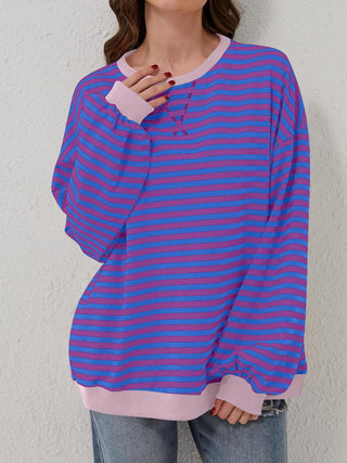 Skylar Striped Long Sleeve Top (Multiple Colors Available)