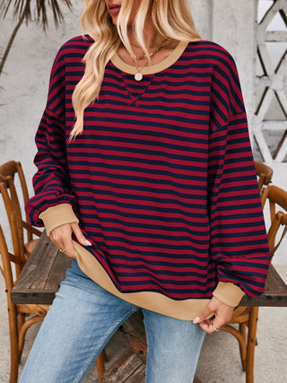 Skylar Striped Long Sleeve Top (Multiple Colors Available)