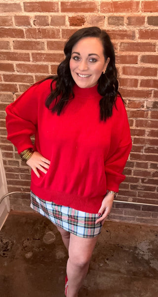 Savannah Plaid Skort